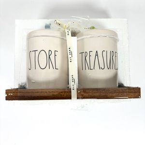 Rae Dunn STORE & TREASURE Jars